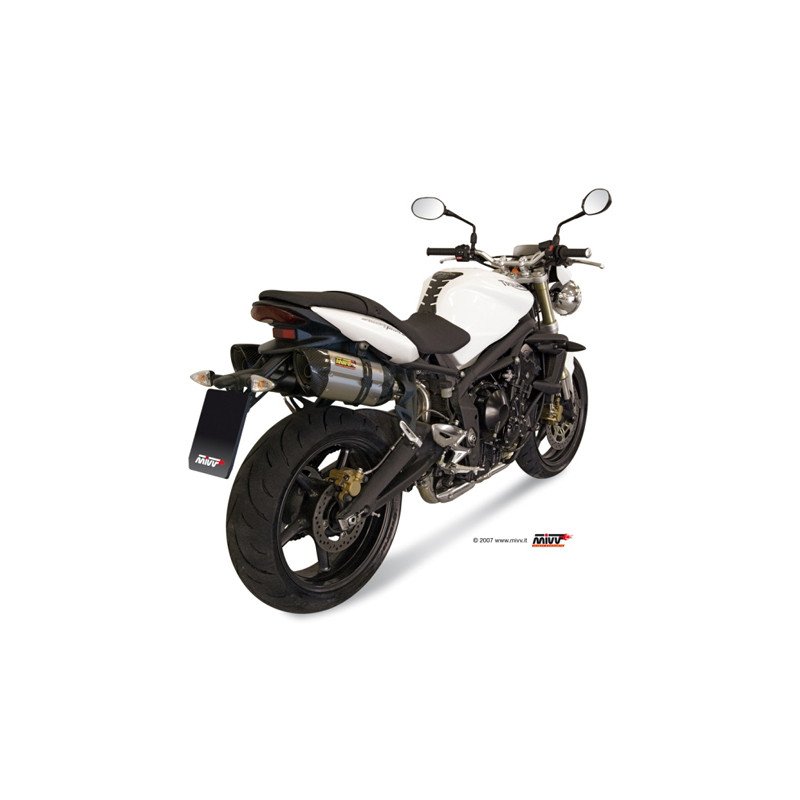 Silencieux Suono MIVV Street Triple 675 Triumph