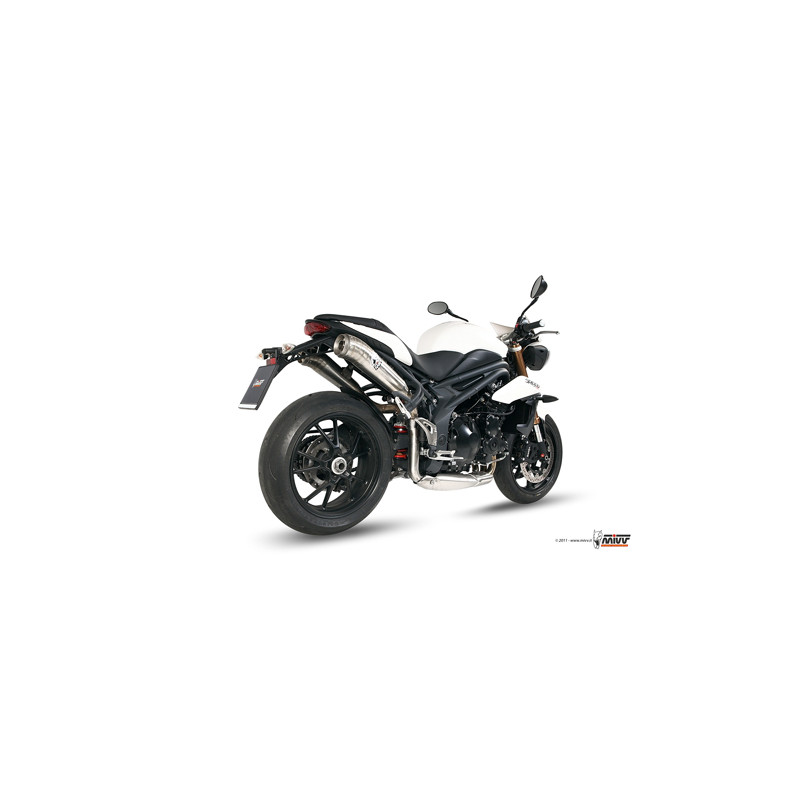 Silencieux Ghibli MIVV Speed Triple 1050 Triumph