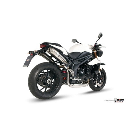 Silencieux Ghibli MIVV Speed Triple 1050 Triumph