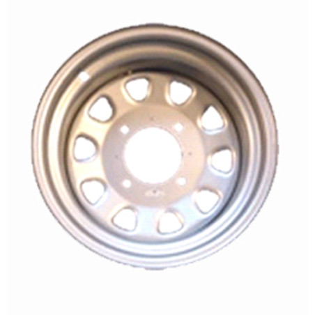 Jante Acier AV/AR 12 x 7  -  4 x 115  5+2