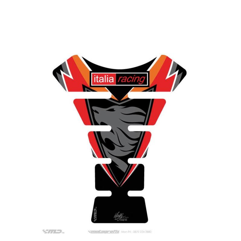 Protection de réservoir Aprilia Noir 1 pièce