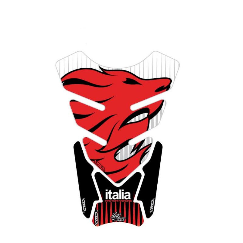 Protection de réservoir Aprilia Rouge 4 pièces