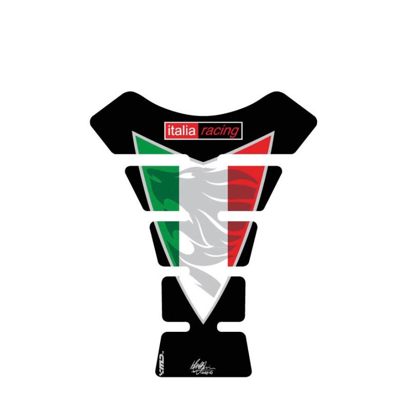 Protection de réservoir Aprilia Drapeau Italien 4 pièces