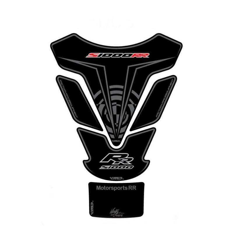 Protection de réservoir BMW Noir Argent 5 Pièces