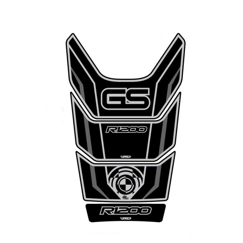 Protection de réservoir BMW Noir 4 pièces