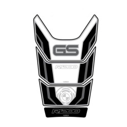 Protection de réservoir BMW Blanc Argent 4 pièces