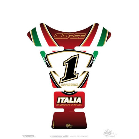 Protection de réservoir Ducati Rouge 1 pièce