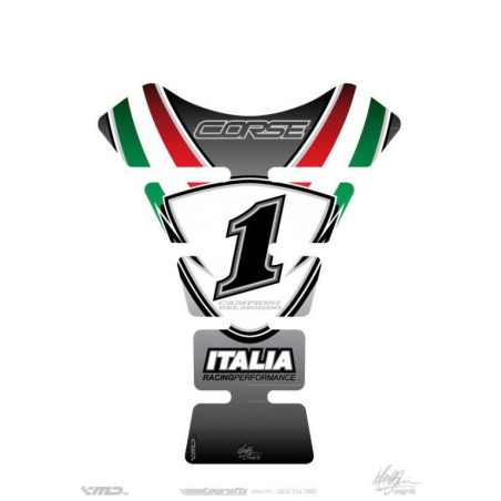 Protection de réservoir Ducati Argent 1 pièce