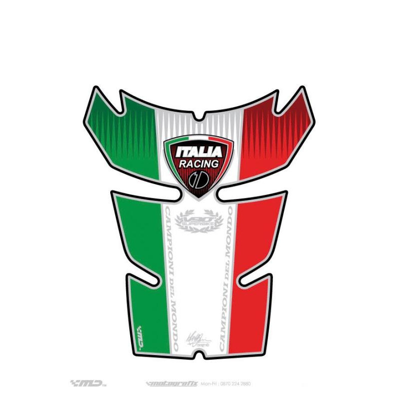 Protection de réservoir Ducati Drapeau Italien 1 pièce