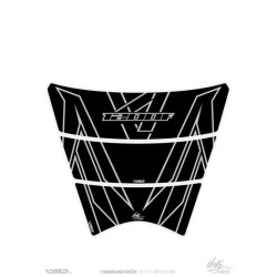 Protection de réservoir Honda Noir Argent 3 pièces