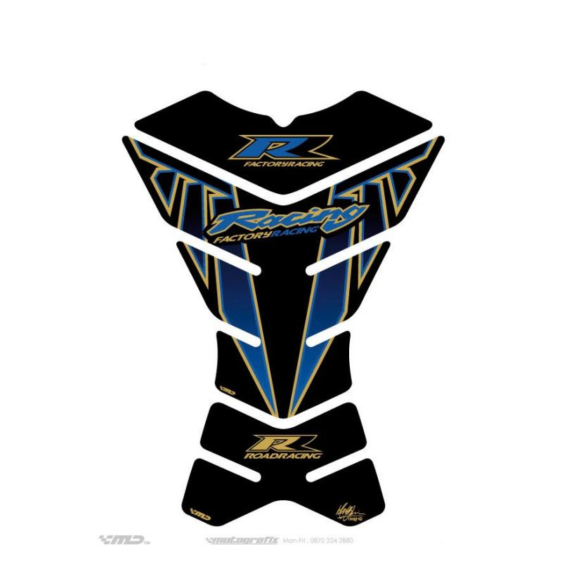 Protection de réservoir Honda Bleu 3 pièces