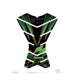 Protection de réservoir Kawasaki Vert 3 pièces