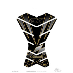 Protection de réservoir Kawasaki Noir 3 pièces