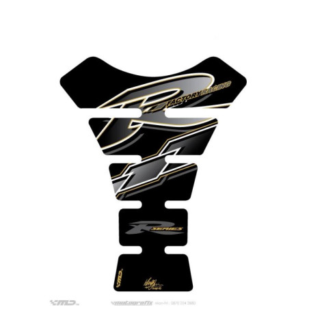 Protection de réservoir Yamaha Noir Or 1 pièce