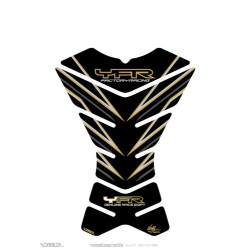 Protection de réservoir Yamaha Noir Or 3 pièces