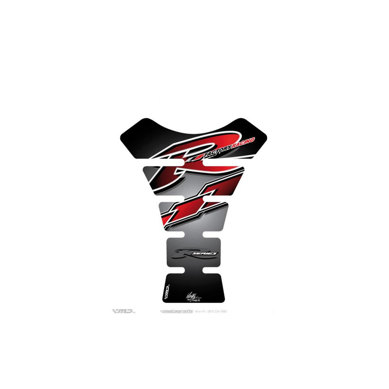 Protection de réservoir Yamaha Argent 1 pièce