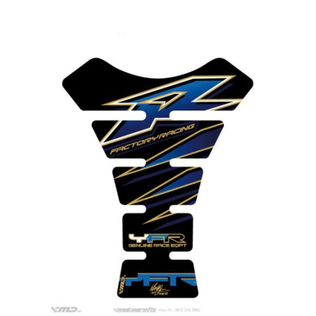 Protection de réservoir Yamaha Noir Bleu 1 pièce