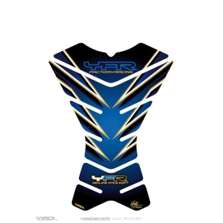 Protection de réservoir Yamaha Bleu Or 3 pièces