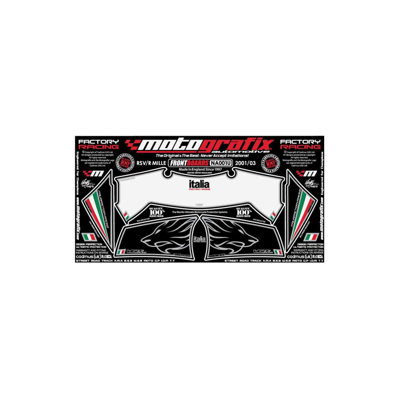Kit Déco Avant Motografix RSV1000 R Aprilia