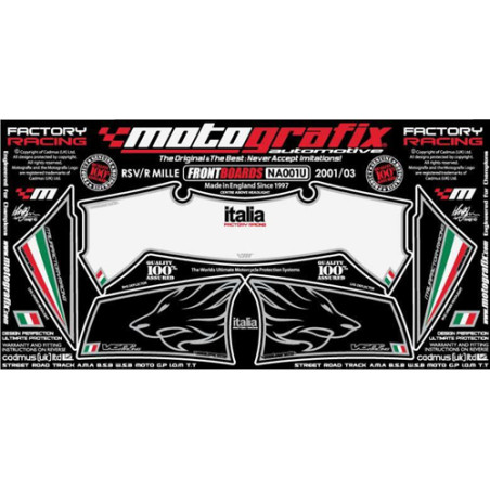 Kit Déco Avant Motografix RSV1000 R Aprilia
