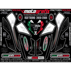 Kit Déco Avant Motografix 1000 Tuono Aprilia