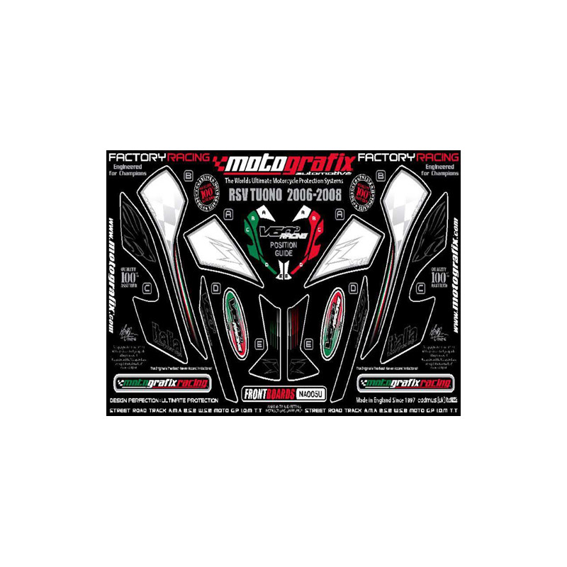 Kit Déco Avant Motografix 1000 Tuono Aprilia