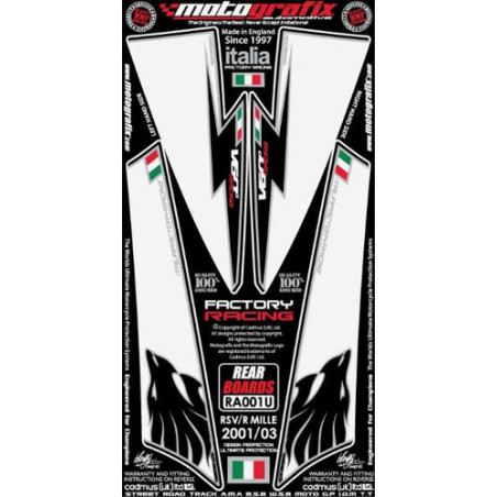 Kit Déco Arrière Motografix 1000 Tuono Aprilia