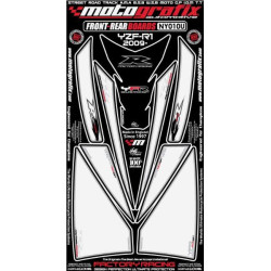 Kit Déco Avant et Arrière Motografix YZF-R1 Yamaha