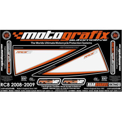 Kit Déco Arrière Motografix RC8 KTM