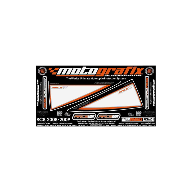 Kit Déco Arrière Motografix RC8 KTM