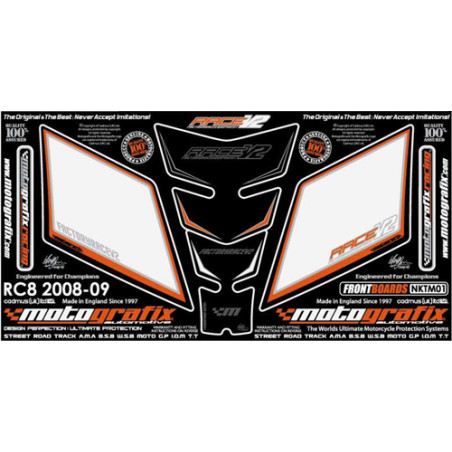 Kit Déco Avant Motografix RC8 KTM