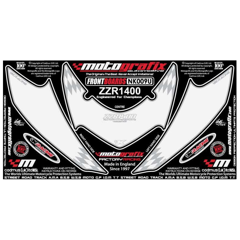 Kit Déco Avant Motografix ZZR 1400 Kawasaki