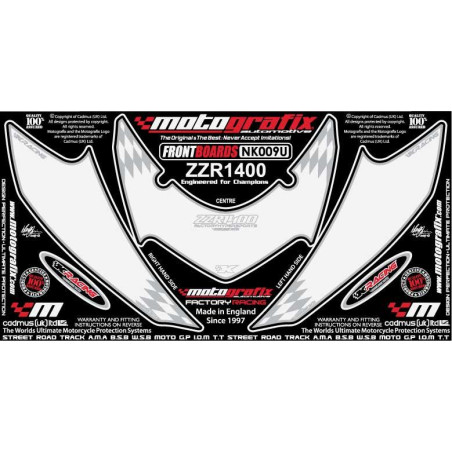 Kit Déco Avant Motografix ZZR 1400 Kawasaki
