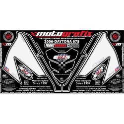 Kit Déco Avant Motografix Daytona Triumph