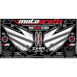 Kit Déco Arrière Motografix ZX6R Ninja Kawasaki