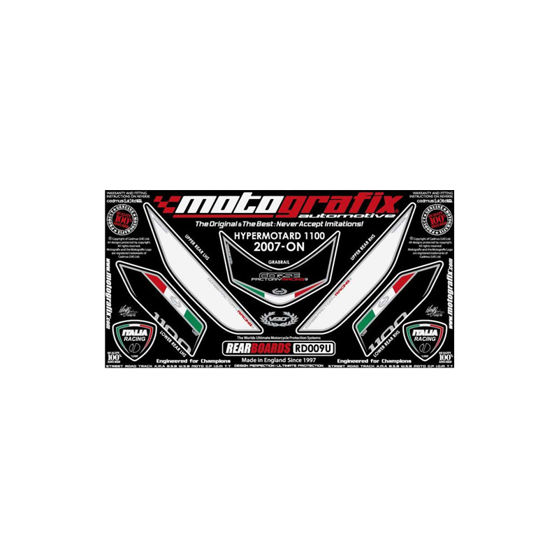 Kit Déco Arrière Motografix 1100 Hypermotard Ducati