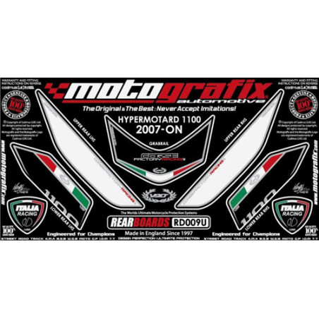 Kit Déco Arrière Motografix 1100 Hypermotard Ducati