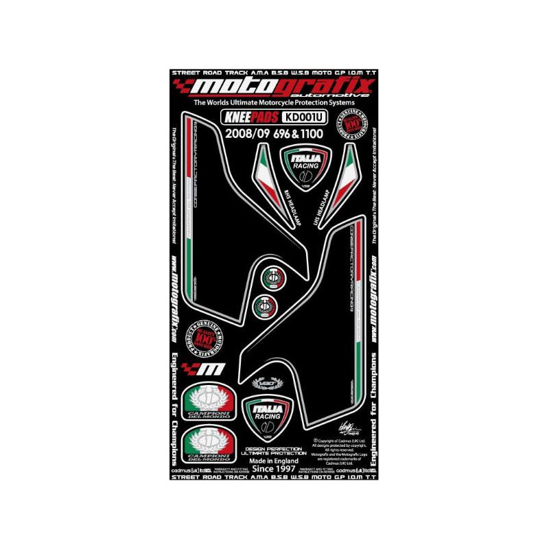 Kit Déco Avant Motografix Monster (08-11) Ducati