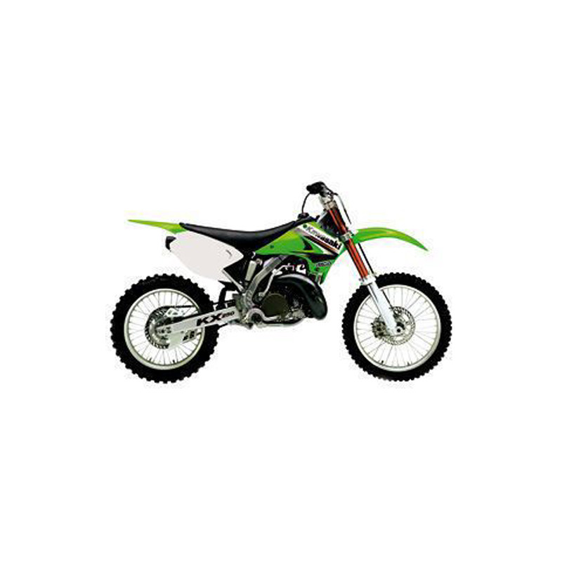 Kit Plastique 4 Pièces Racetech KAWASAKI KX65 Origine