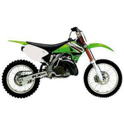 Kit Plastique 4 Pièces Racetech KAWASAKI KX125-250