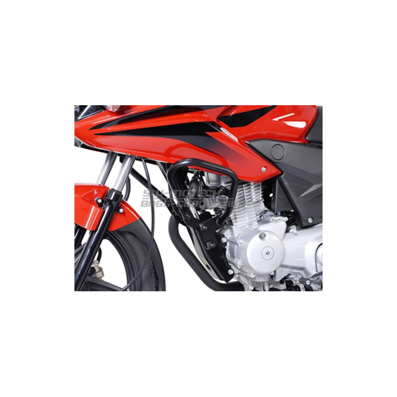 Pare-Carters Crash-Bar Sw-Motech Noir CBF 125 Honda