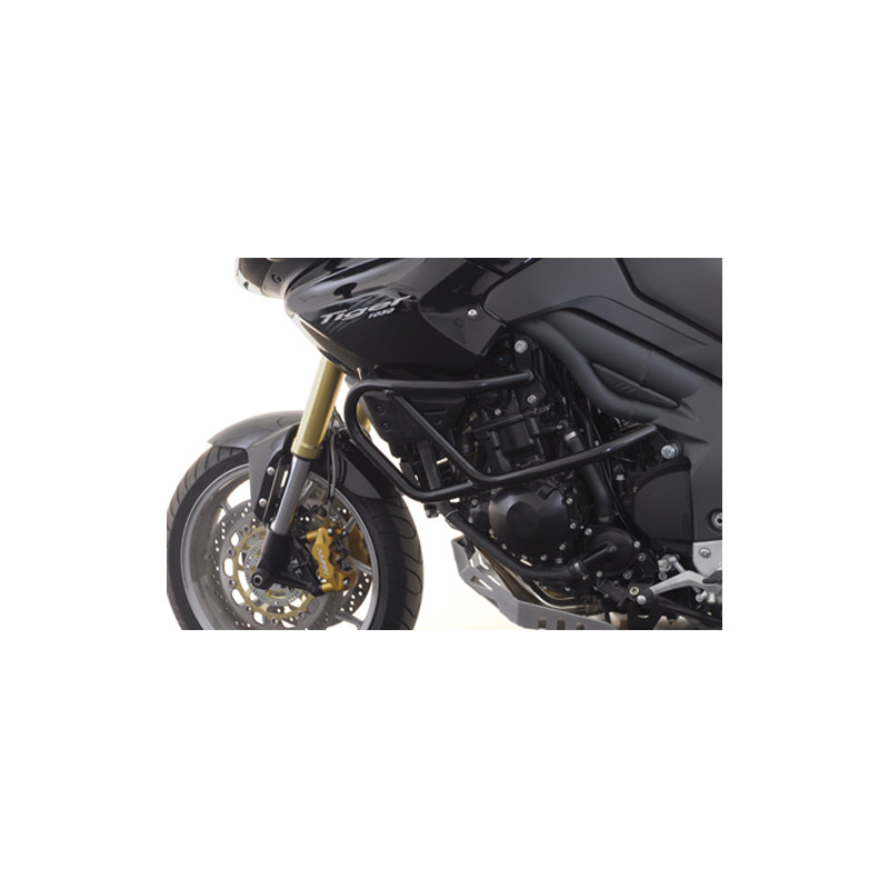Pare-Carters Crash-Bar Sw-Motech Noir Tiger 1050 Triumph