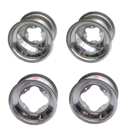 Lot de 4 Jantes Alu Douglas A5  10x5  / 10x8