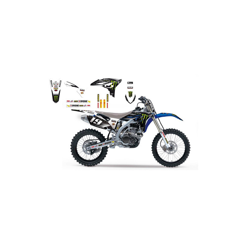 Kit Deco BlackBird Yamaha Replica Team Monster Energy