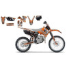 Kit Deco BlackBird SX 85 KTM Tribal Skull 2