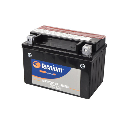 Batterie YTX9-BS sans entretien avec pack acide