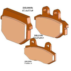 Plaquettes de Frein AV Frixion Gold pour AEON
