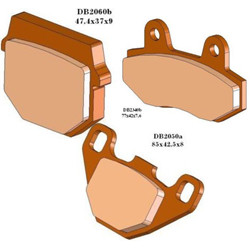 Plaquettes de Frein AR Frixion Gold pour AEON