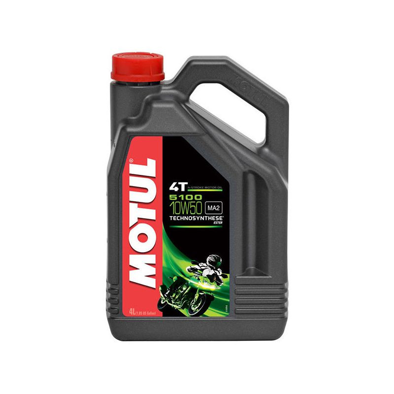 Huile 4 Temps Motul 5100 10W50 Bidon de 4 Litres