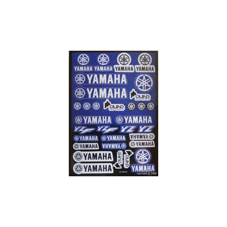 Planche adhésif déco YAMAHA